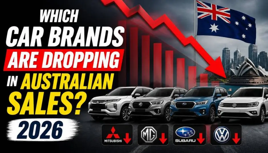  Which Car Brands Are Dropping in Australian Sales? 2026