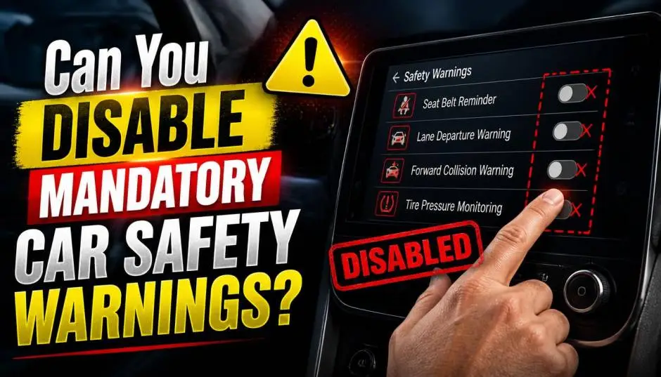  CaN YoU Disable MaNdaTory Car SaFeTy WarNings? The Truth About