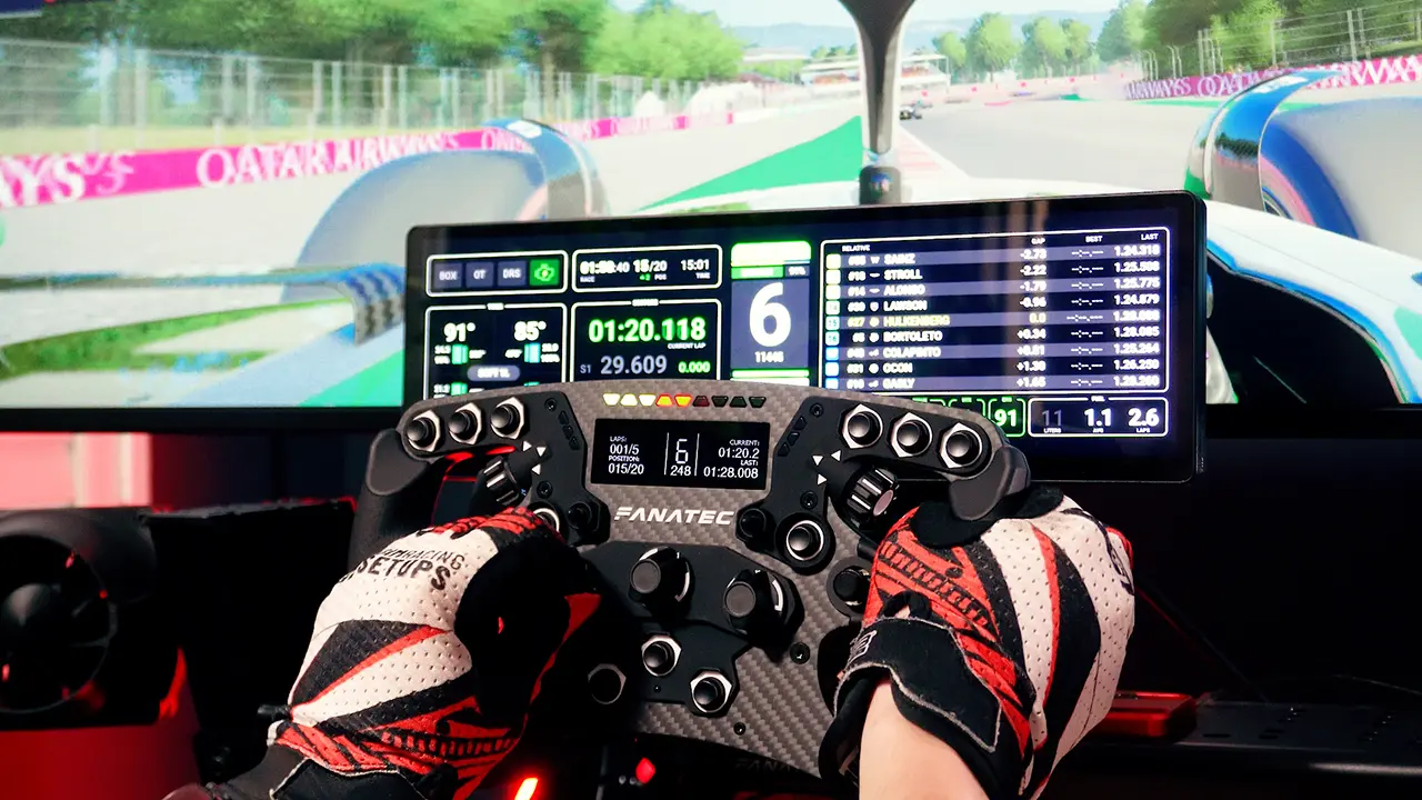 F1 25 maximum wheel rotation